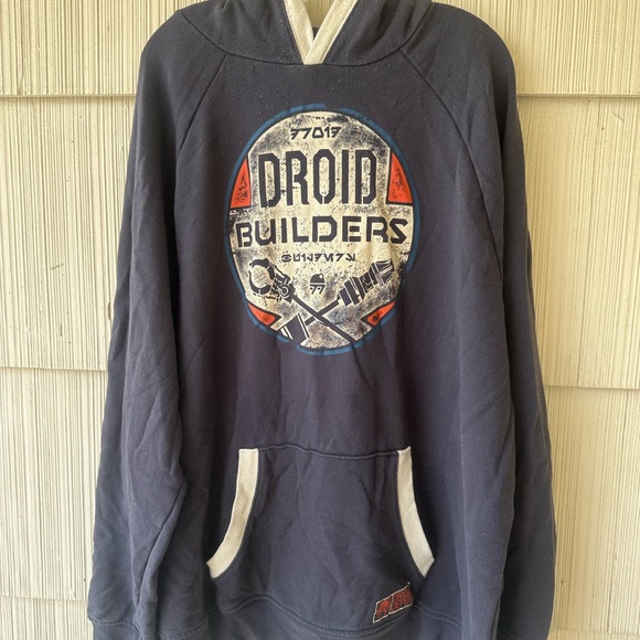 Star Wars Droid Builders Dark Blue Hoodie - Picture 1 of 4